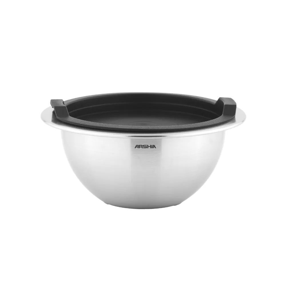 Arshia 14pcs Stainless Steel Covered Mixing Bowls