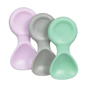 B.box Mini Spoon Set -Pastel Pack of 3