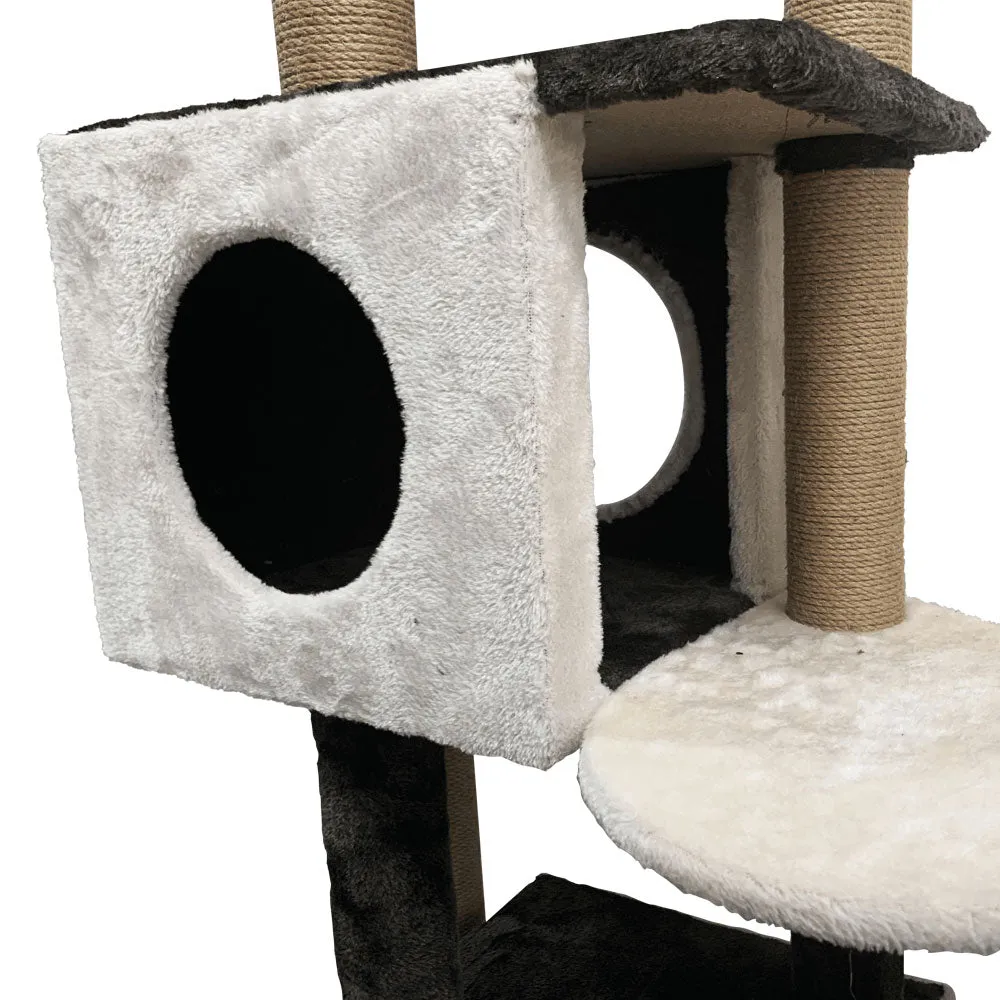 Cat Tree Scratching Post Scratcher Pole Toy House Furniture Multi Level Condo