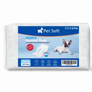 Disposable Dog Diaper Liners, Fit Most Dog Wraps and Belly Bands, Up-graded, Blue, 1 Pack