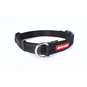EzyDog Checkmate Dog Collar Black Large^^^