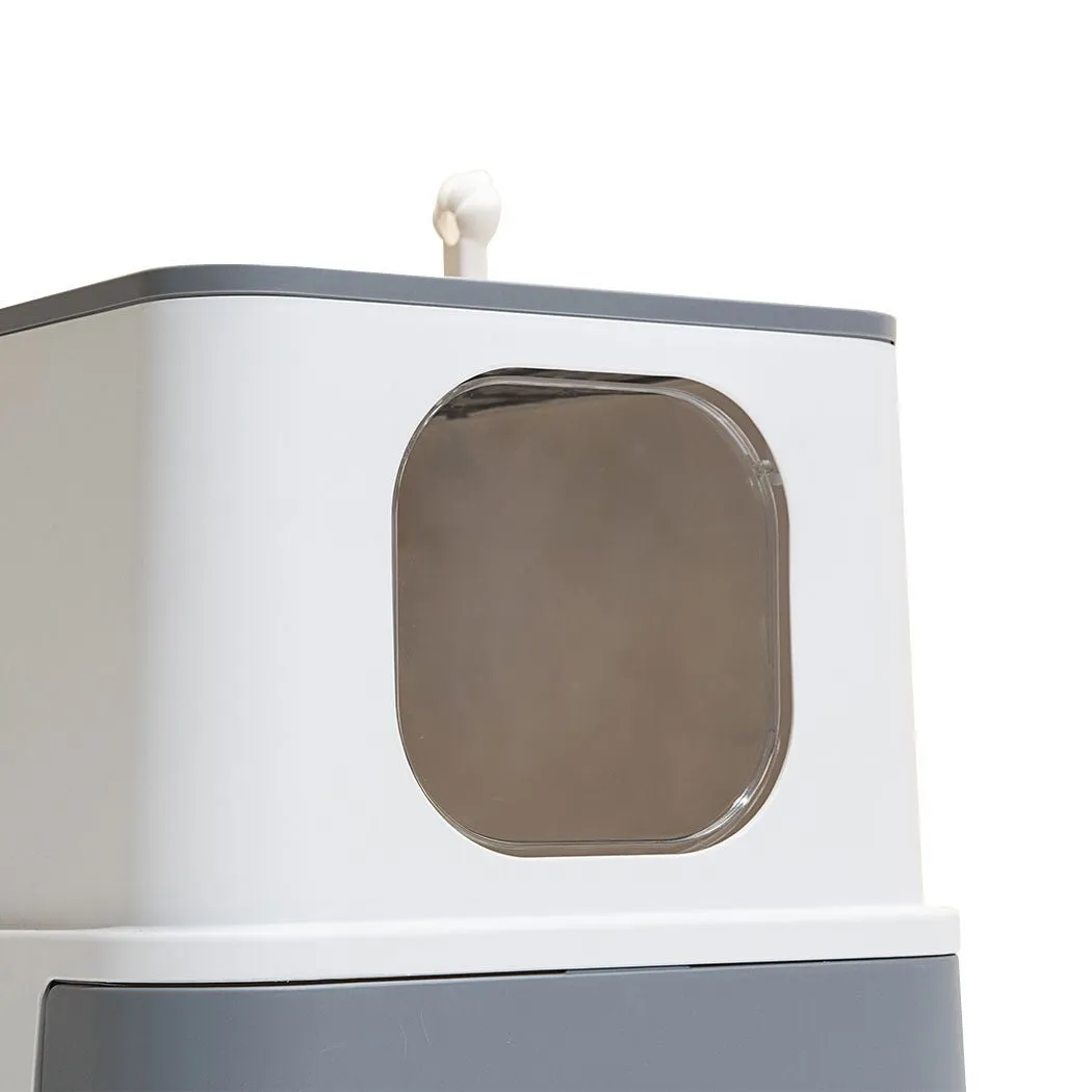 Fully Enclosed Cat Litter Box