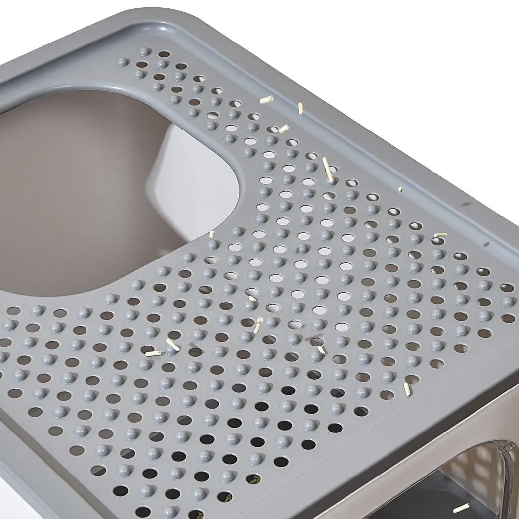 Fully Enclosed Cat Litter Box