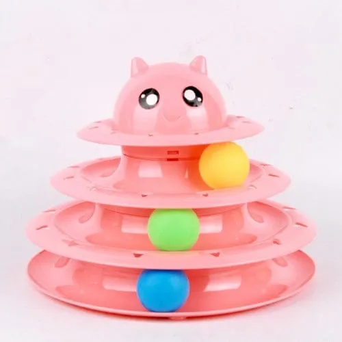 Interactive Tower Cat Toy