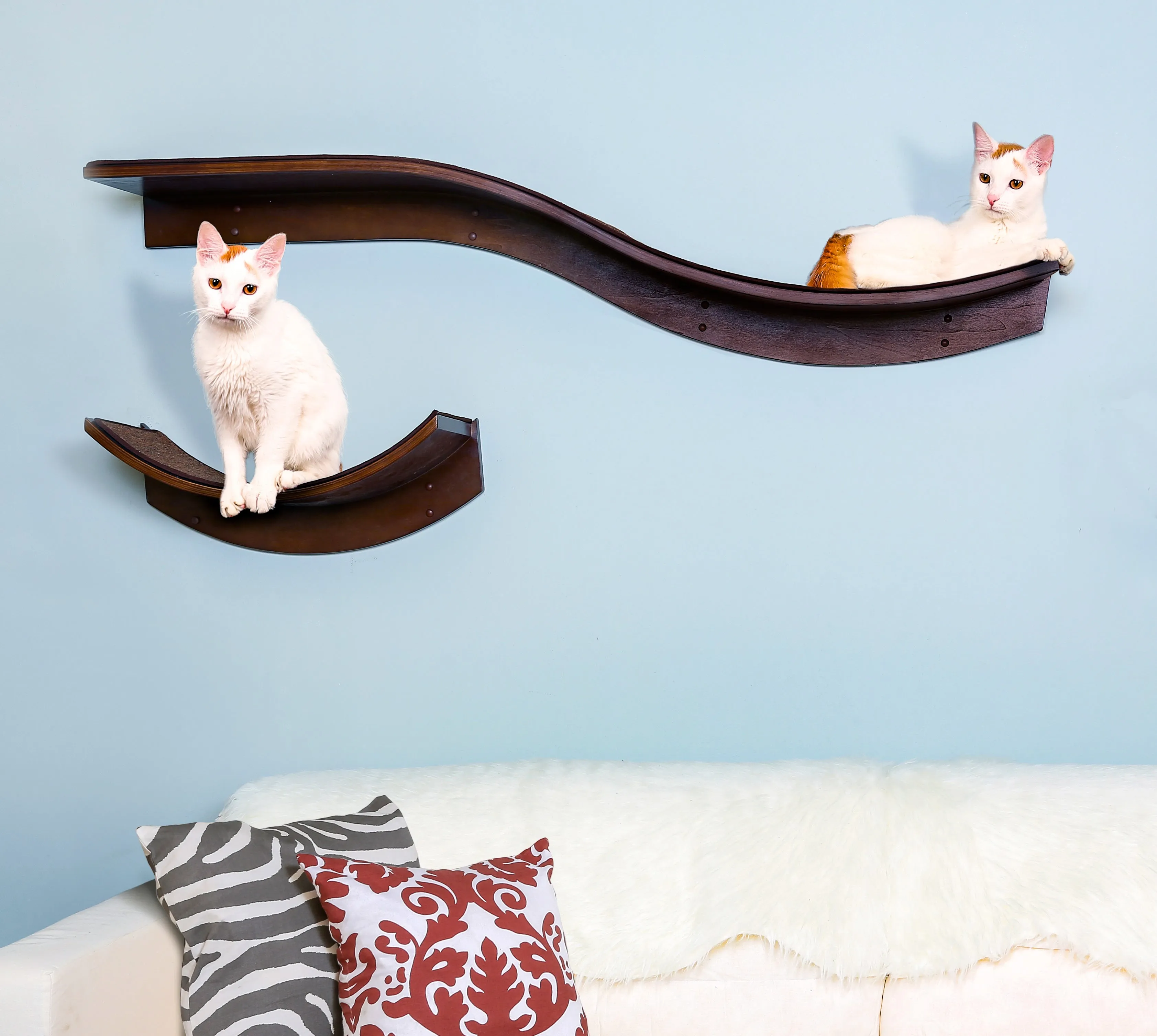 Lotus Leaf Cat Shelf