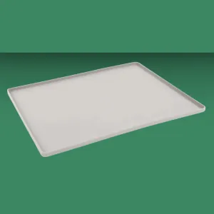 Messy Mutts Silicone Bowl Mat Light Gray