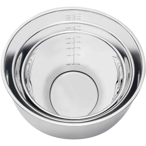 Miu Stainless Steel Mixing Bowls - Set Of 3