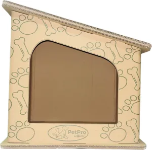 Modern Corrugated Cardboard Cat House, Sleek Cat Litter Box, Designer Cat Shelter, Eco-Friendly Cat Furniture, Minimalist Cat Condo, Indoor Cat Bed, Easy Assembly Cat Hideaway