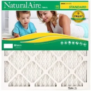 NaturalAire Pleated Air Filter, 23.5 x 23.5 x 1-In.