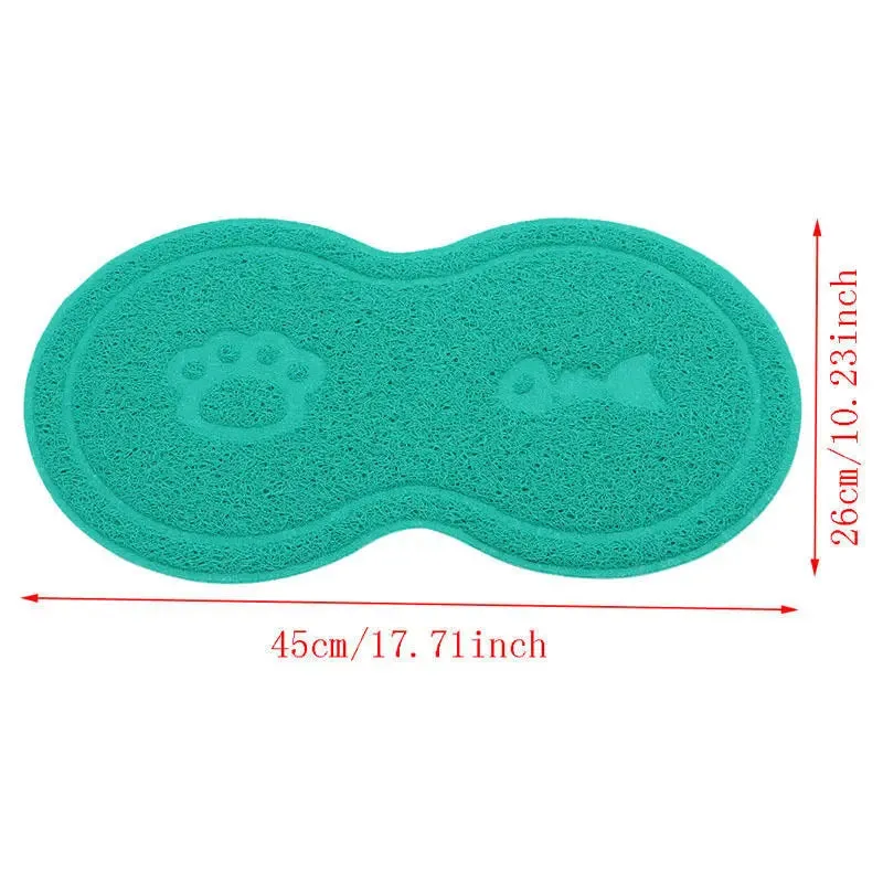 Pat and Pet Emporium | Pet Bowls | Non-Slip Pet Bowl Mat 2 Pcs