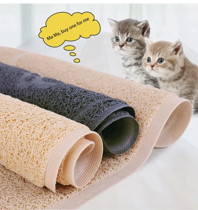 Pat and Pet Emporium | Pet Bowls | Non-Slip Pet Bowl Mat 2 Pcs