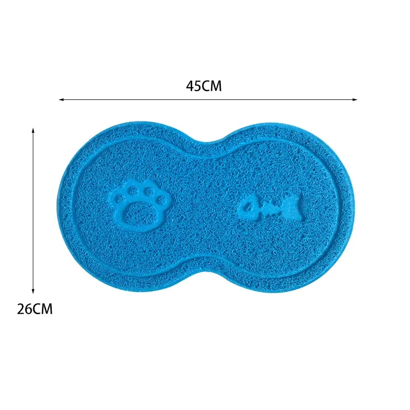 Pat and Pet Emporium | Pet Bowls | Non-Slip Pet Bowl Mat 2 Pcs