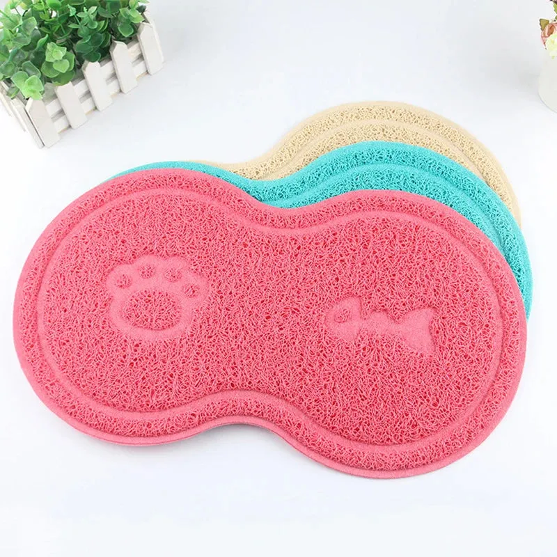 Pat and Pet Emporium | Pet Bowls | Non-Slip Pet Bowl Mat 2 Pcs