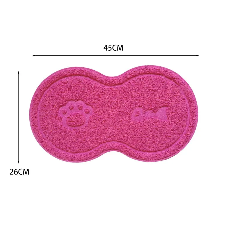 Pat and Pet Emporium | Pet Bowls | Non-Slip Pet Bowl Mat 2 Pcs