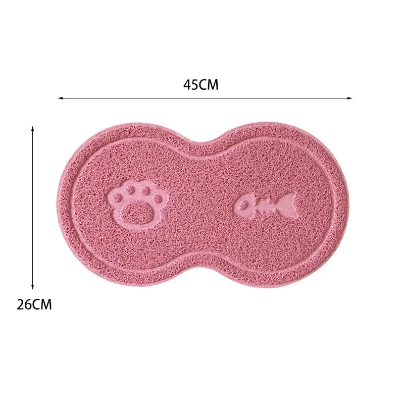 Pat and Pet Emporium | Pet Bowls | Non-Slip Pet Bowl Mat 2 Pcs