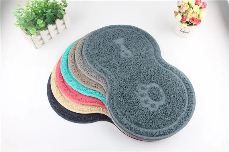 Pat and Pet Emporium | Pet Bowls | Non-Slip Pet Bowl Mat 2 Pcs