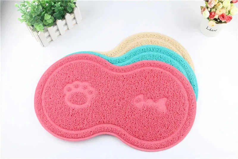 Pat and Pet Emporium | Pet Bowls | Non-Slip Pet Bowl Mat 2 Pcs