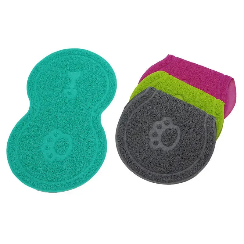 Pat and Pet Emporium | Pet Bowls | Non-Slip Pet Bowl Mat 2 Pcs