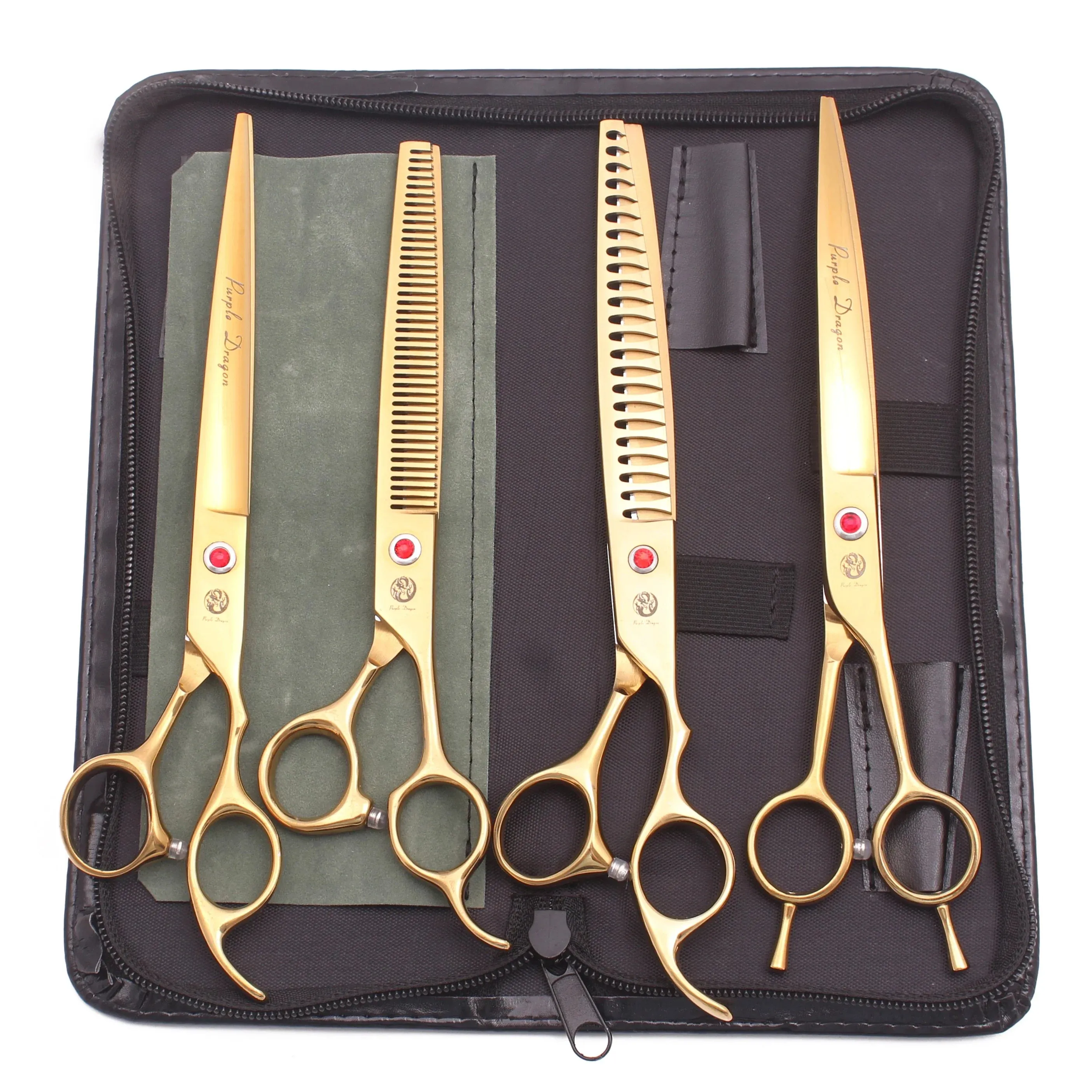 Professional Pet Grooming Scissors Set for Dogs and Cats