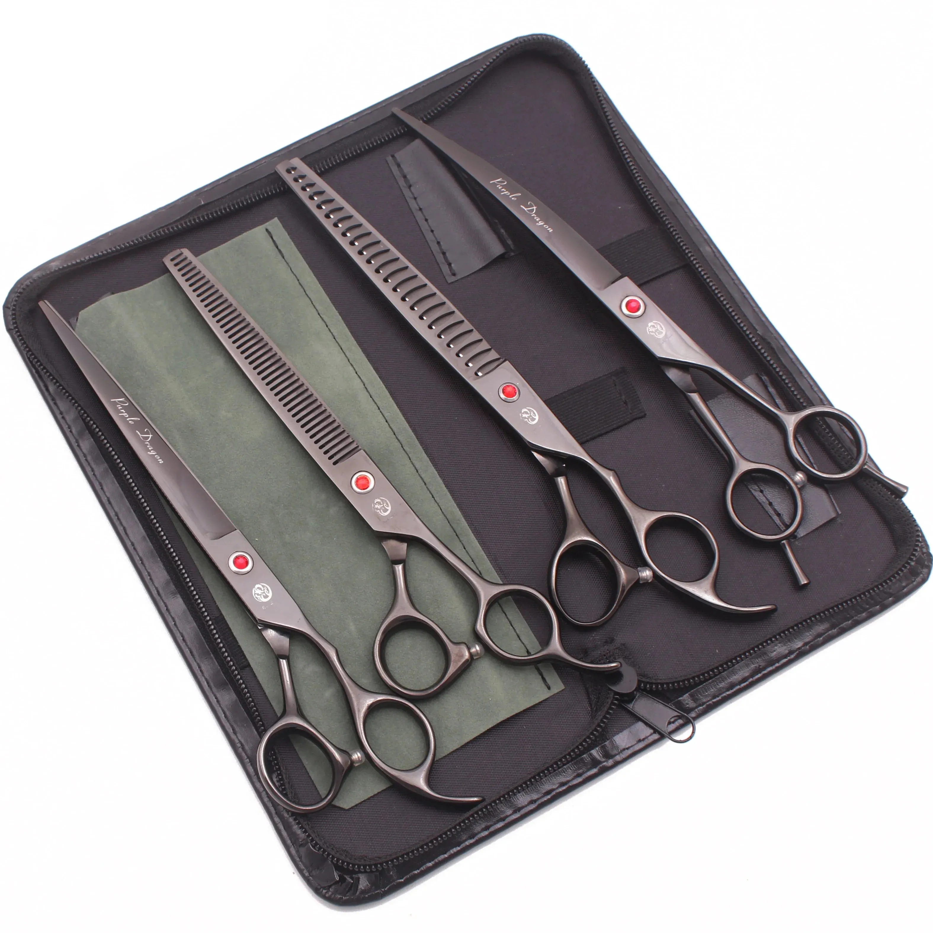 Professional Pet Grooming Scissors Set for Dogs and Cats
