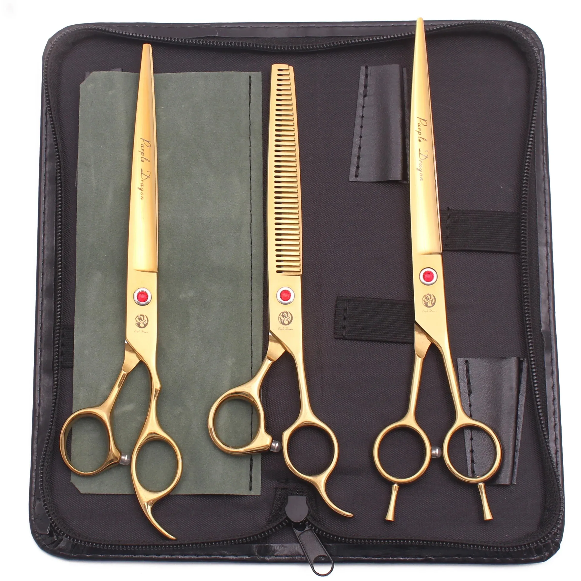 Professional Pet Grooming Scissors Set for Dogs and Cats