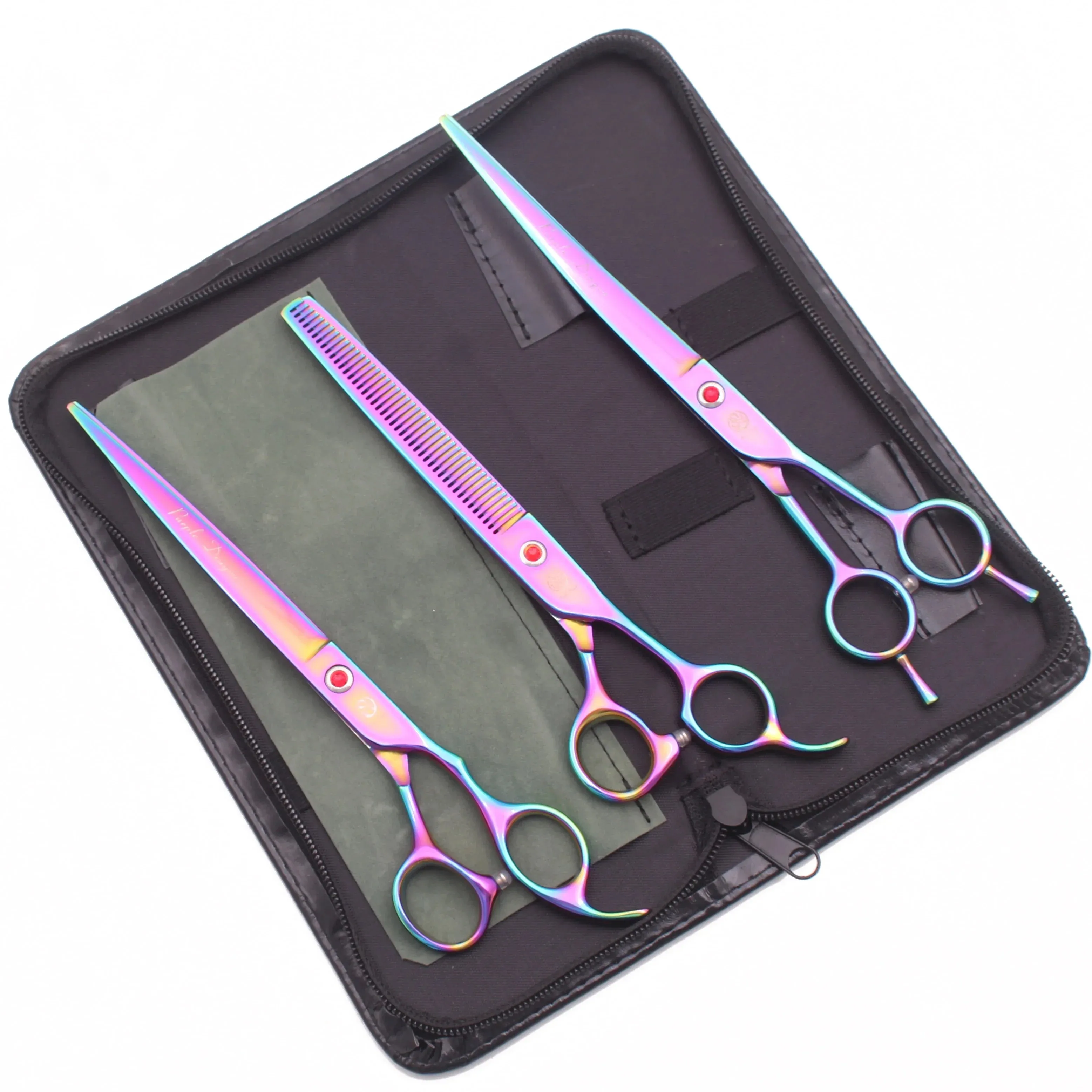 Professional Pet Grooming Scissors Set for Dogs and Cats