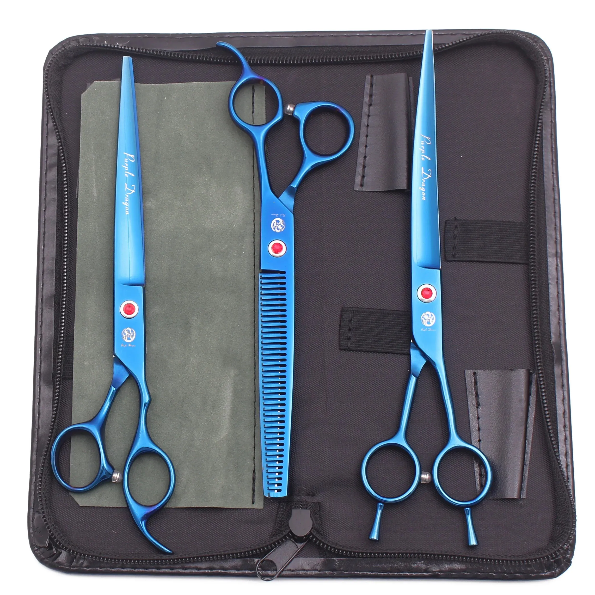 Professional Pet Grooming Scissors Set for Dogs and Cats