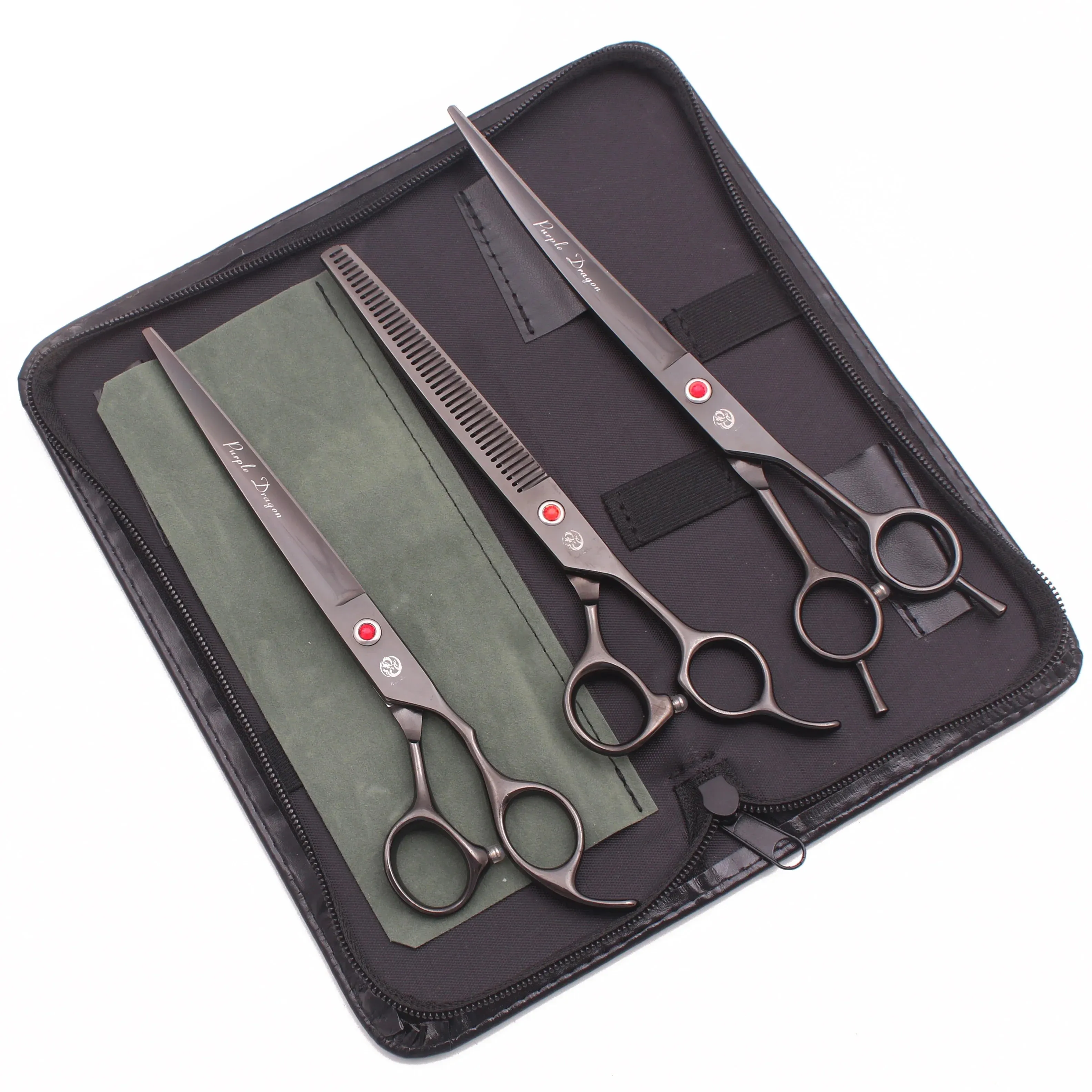Professional Pet Grooming Scissors Set for Dogs and Cats
