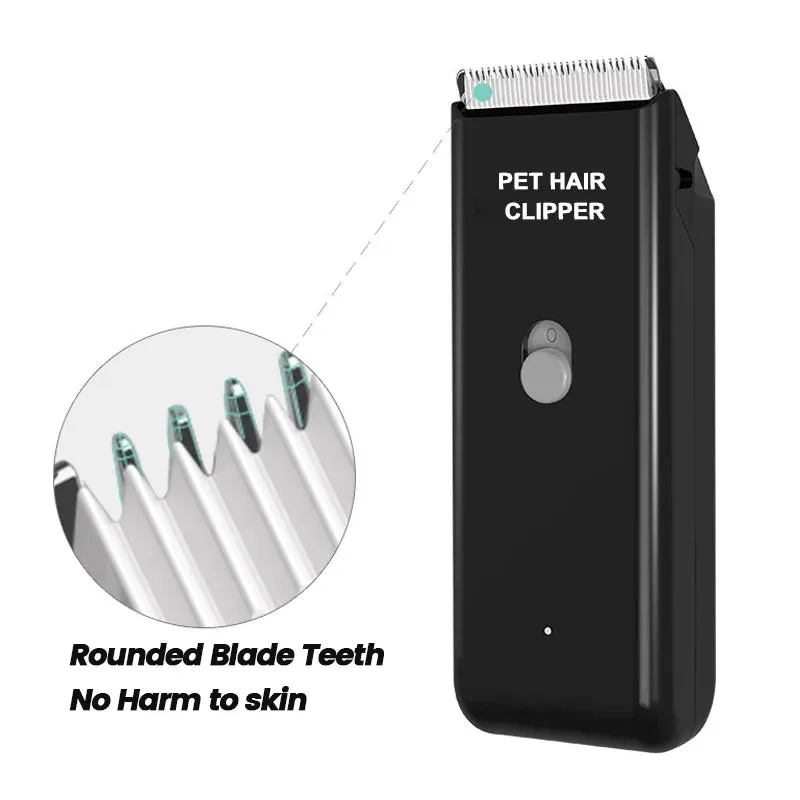 Rechargeable Low Noise Pet Hair Trimmer for Dogs and Cats