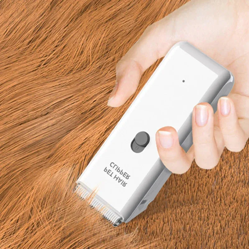 Rechargeable Low Noise Pet Hair Trimmer for Dogs and Cats