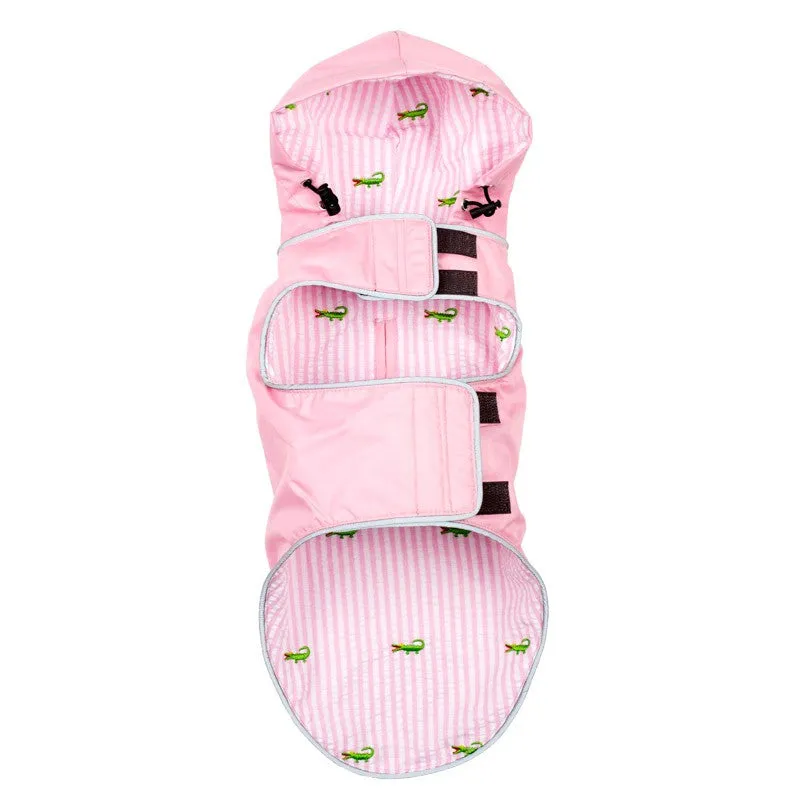 Seattle Slicker Jacket Pink/Alligator