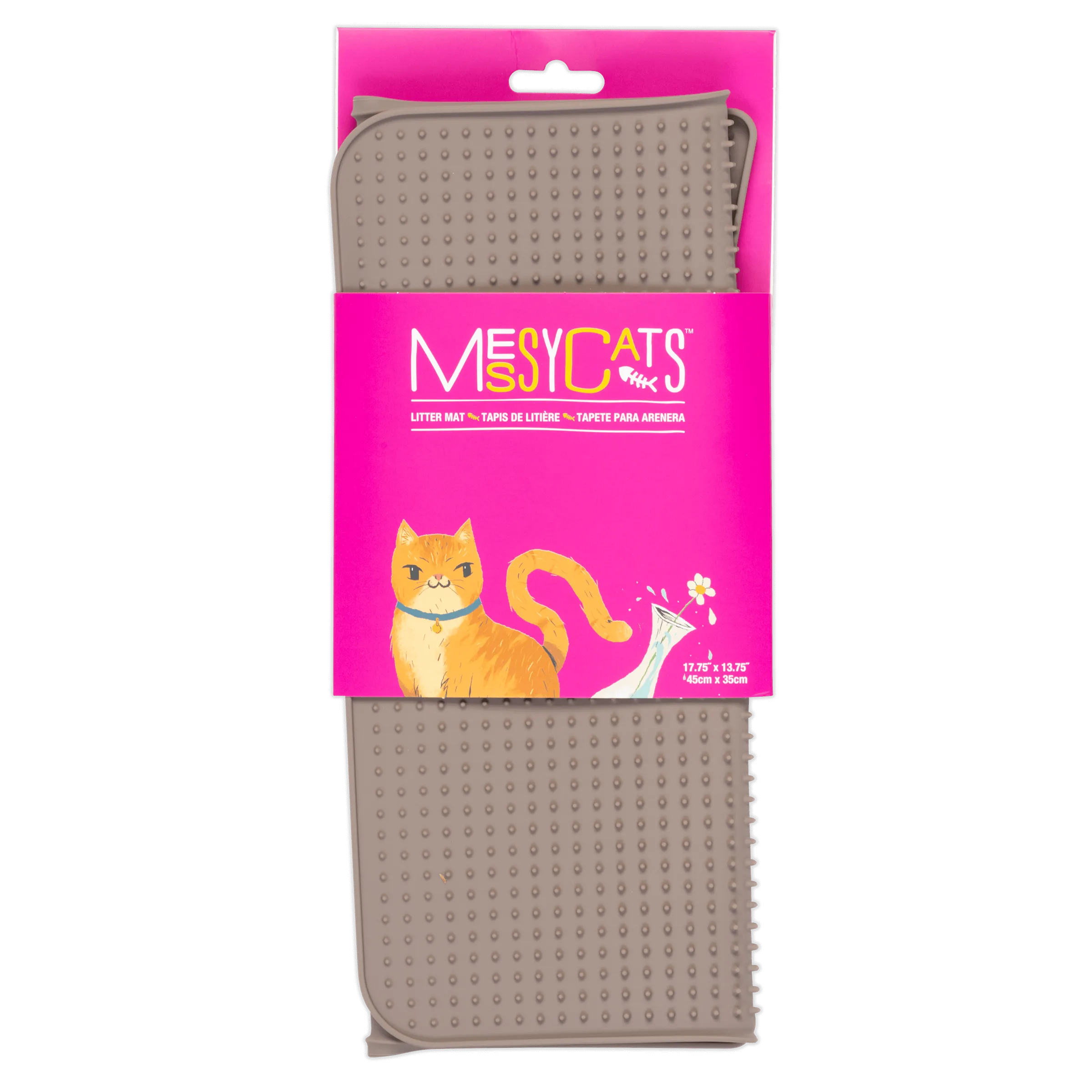Silicone Cat Litter Mat- Size 18" x 14"