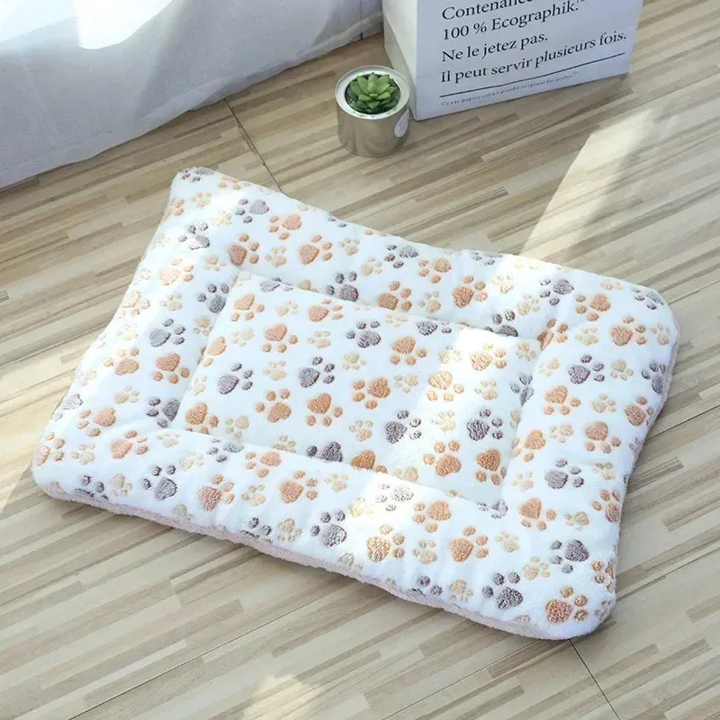 Soft Fleece Pet Bed Mat - Washable and Cosy